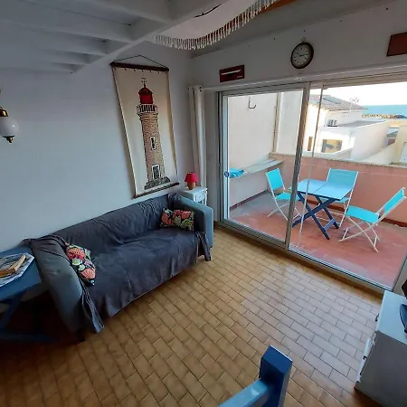 T2 A 150 M De La Avec Terrasse Et Parking Prive - Fr-1-423-245 Daire Le Grau-dʼAgde