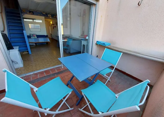T2 A 150 M De La Avec Terrasse Et Parking Prive - Fr-1-423-245 公寓 Le Grau-dʼAgde